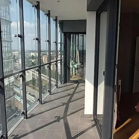 Kasprzaka 29 Wola Tower 3 Rooms, 80M2 16Th Floor, Free Garage By Perfect Apart Warsaw Exterior photo