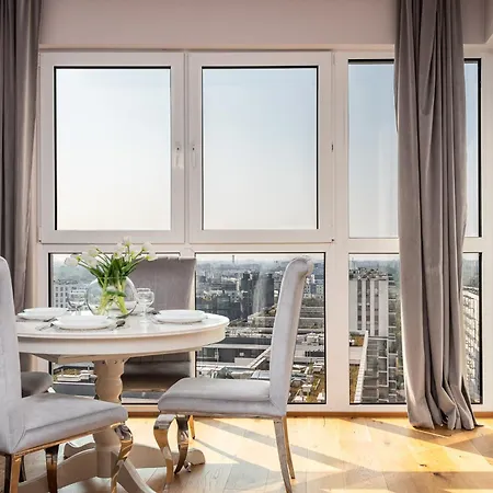 Kasprzaka 29 Wola Tower 3 Rooms, 80M2 16Th Floor, Free Garage By Perfect Apart Warsaw Exterior photo